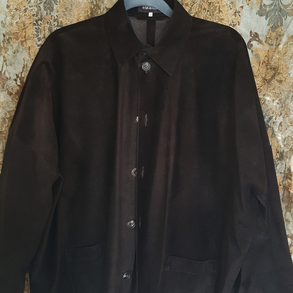 Eskandar Leather Shirt/Jacket GUC Sz 1